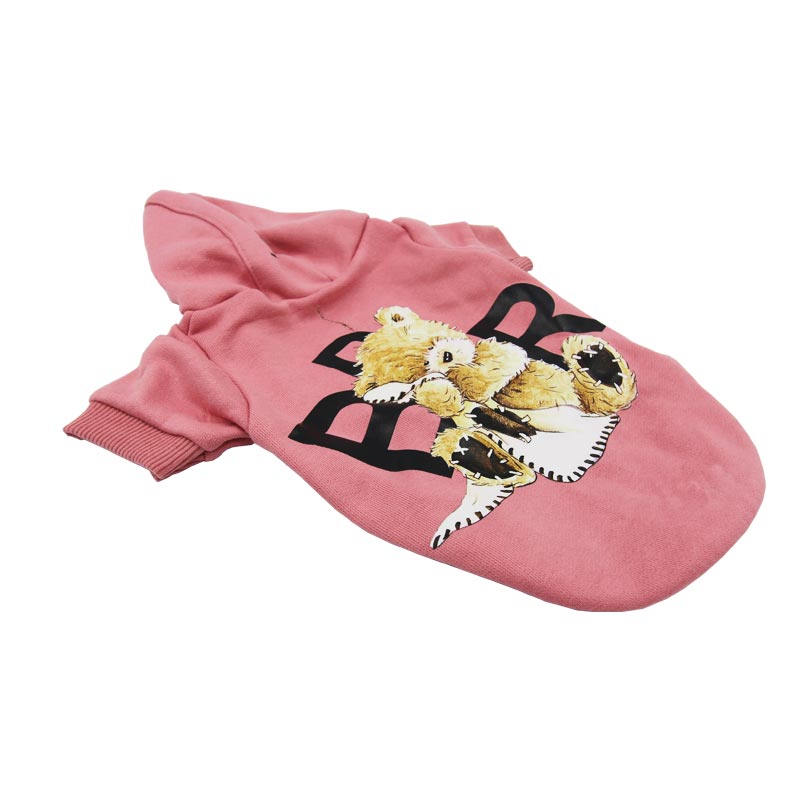 Bear Rose Hoodie Dog Cat Clothes Winter Collection Wakeb online