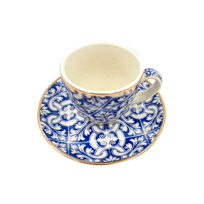 Porcelain leaf turkish coffee cups set wakeb online made in turkey